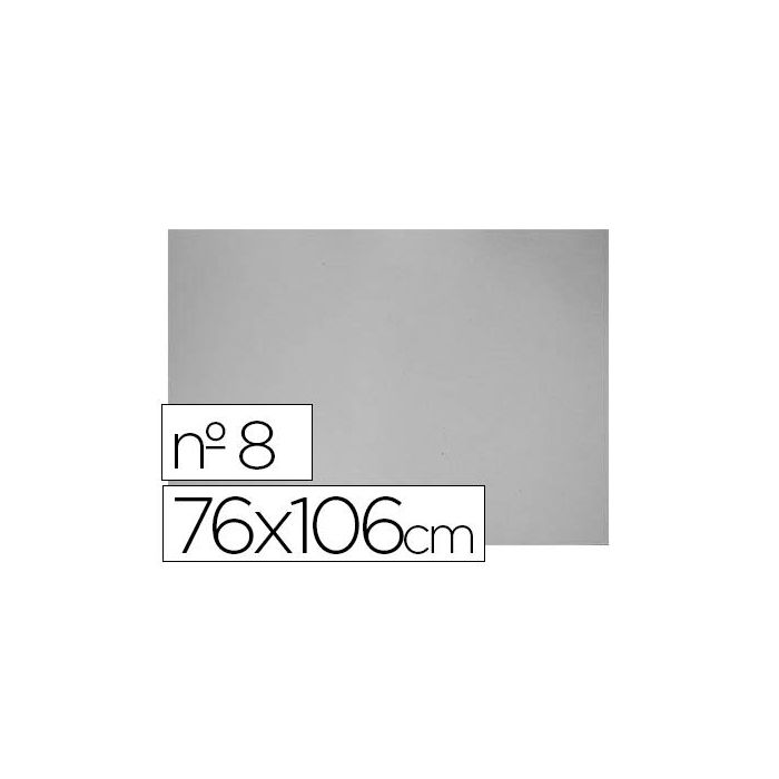 Carton Gris Nº 8 76x106 cm Hoja Carton Gris Nº 8 76x106 cm Hoja