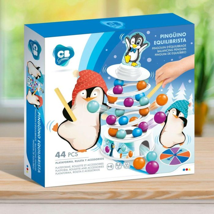 Juego de Mesa Colorbaby Pingüino (6 Unidades) 1 Juego de Mesa Colorbaby Pingüino (6 Unidades) 1