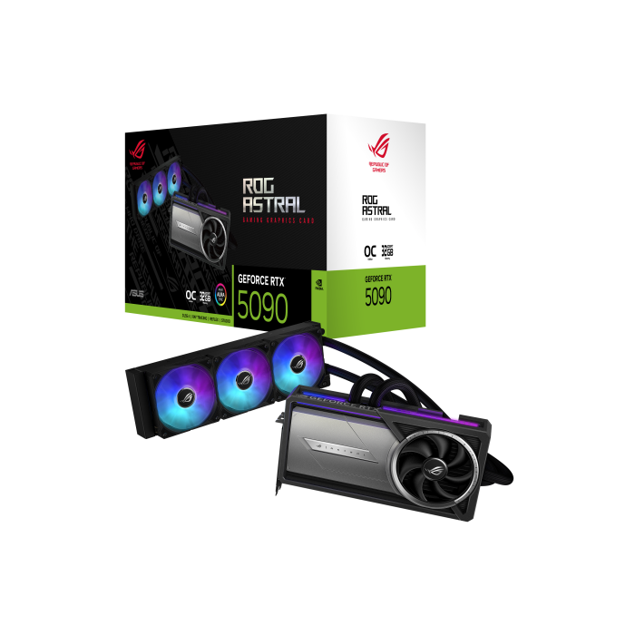 ASUS ROG Astral - -LC-RTX5090-O32G-GAMING NVIDIA GeForce RTX 5090 32 GB GDDR7 17