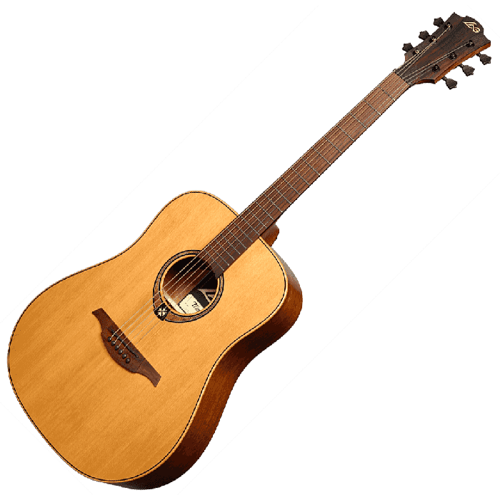 LAG Guitarra Acústica Dreadnought Tramontane 170 Natural Satinado 3