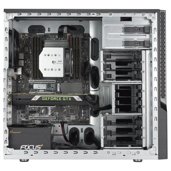 Super Micro CSE-GS5A-754K Chasis Servidor Midi Tower con Fuente de Alimentación 750W 80 Plus Gold Negro/Gris 1