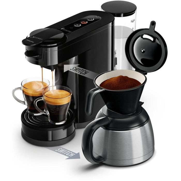 Philips HD6592/65 Cafetera de Cápsulas Senseo Switch Negro Intenso 3 Philips HD6592/65 Cafetera de Cápsulas Senseo Switch Negro Intenso 3