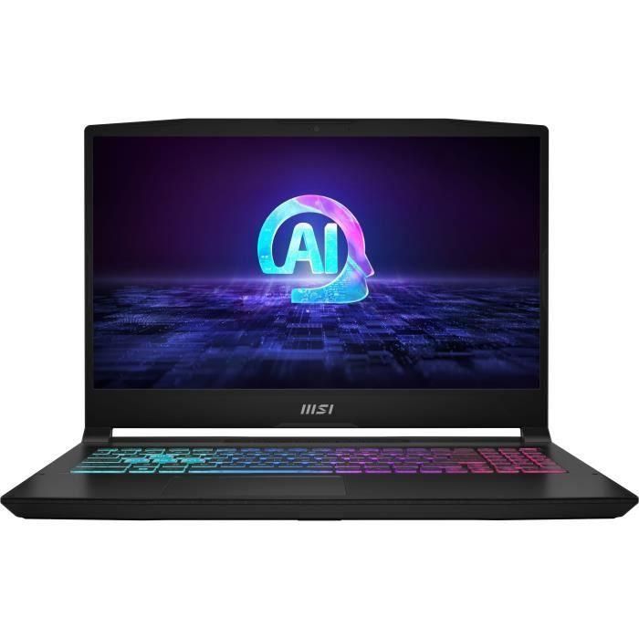 PC portátil para juegos -MSI -Katana A15 AI B8VG-484XFR -15.6 FHD 144Hz -Ryzen 7-8845HS -RAM 16GB -512GB SSD -RTX 4070 8GB -Sin Windows PC portátil para juegos -MSI -Katana A15 AI B8VG-484XFR -15.6 FHD 144Hz -Ryzen 7-8845HS -RAM 16GB -512GB SSD -RTX 4070 8GB -Sin Windows