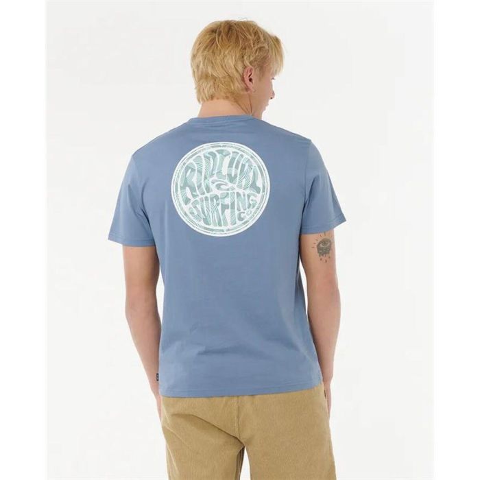 Camiseta de Manga Corta Hombre Rip Curl Drifter Tee Azul 4-5 Años 2 Camiseta de Manga Corta Hombre Rip Curl Drifter Tee Azul 4-5 Años 2