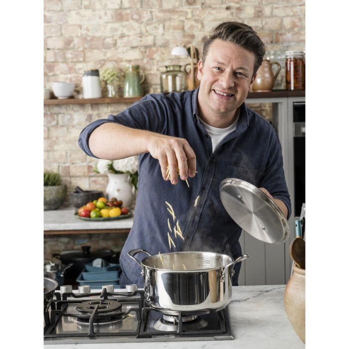 Tefal Kochgeschirr 7-teiliges Topfset by Jamie Oliver 1 Tefal Kochgeschirr 7-teiliges Topfset by Jamie Oliver 1