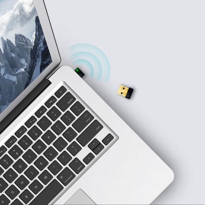 TP-Link TL-WN725N Adaptador USB WiFi Nano Inalámbrico N 150Mbps USB 2.0 2.4GHz para PC Windows Mac Linux 4