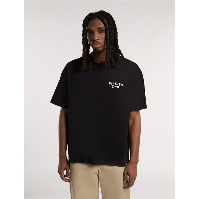 Camiseta de Manga Corta Hombre Dickies Sneedville Ss Negro 9-10 Años 5