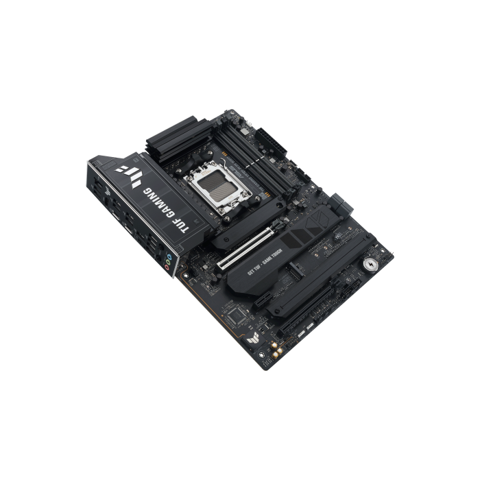 ASUS TUF GAMING X870E-PLUS WIFI7 90MB1M70-M0EAY0 Placa Base AMD AM5, X870E, 4DDR5 256GB, Wi-Fi 7, 2.5G LAN, 2USB4, ATX 5