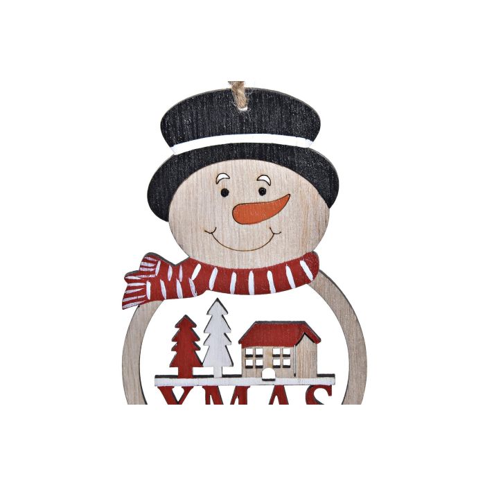 DKD Home Decor Decoración Colgante Navidad Tradicional MDF Rojo Natural Blanco Surtido 0.5x12x7.3 cm (24 Unidades) 2 DKD Home Decor Decoración Colgante Navidad Tradicional MDF Rojo Natural Blanco Surtido 0.5x12x7.3 cm (24 Unidades) 2