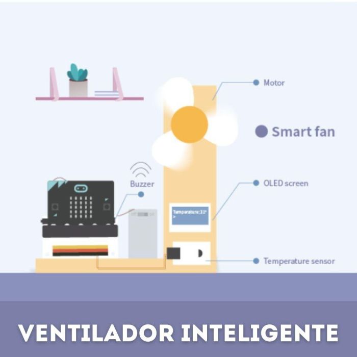 Kit Sensores Inteligentes Micro:Bit Casa Inteligente 4 Kit Sensores Inteligentes Micro:Bit Casa Inteligente 4