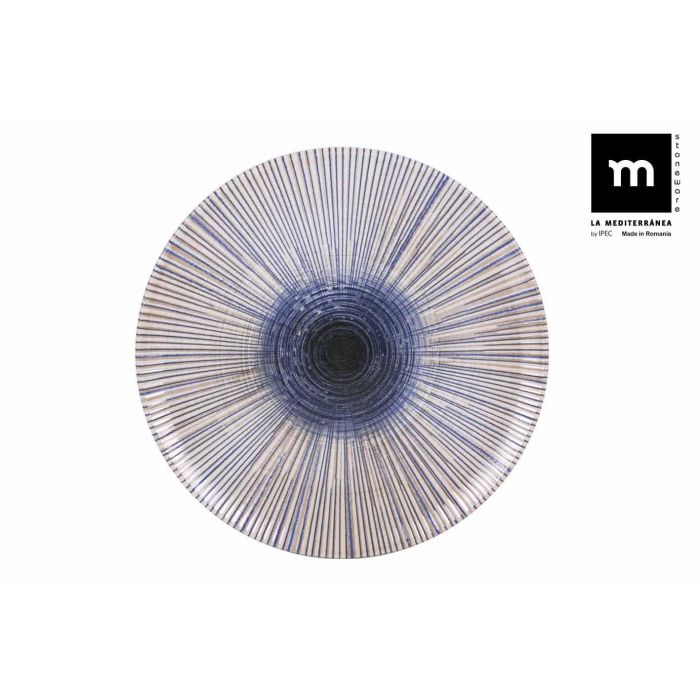 La Mediterranea Plato Llano Irys de Mónaco Brillante 26 cm (6 Unidades)