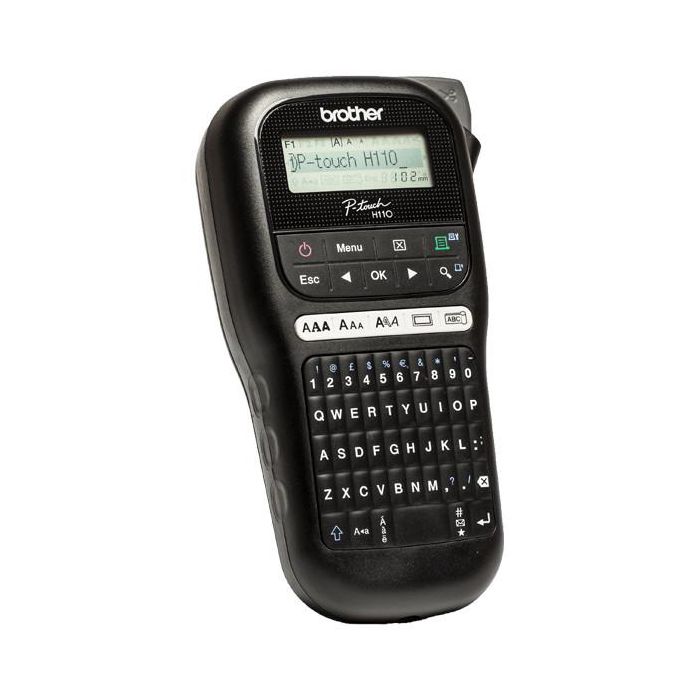 Brother P-touch H110 Impresora de Etiquetas QWERTY Transferencia Térmica Negro 4 Brother P-touch H110 Impresora de Etiquetas QWERTY Transferencia Térmica Negro 4