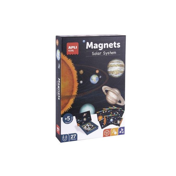 Juego Magnetico Apli Kids Sistema Solar 27 Piezas (+5 Años)