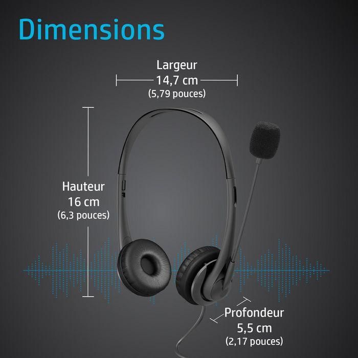 HP Stereo 3.5mm Headset G2 4 HP Stereo 3.5mm Headset G2 4