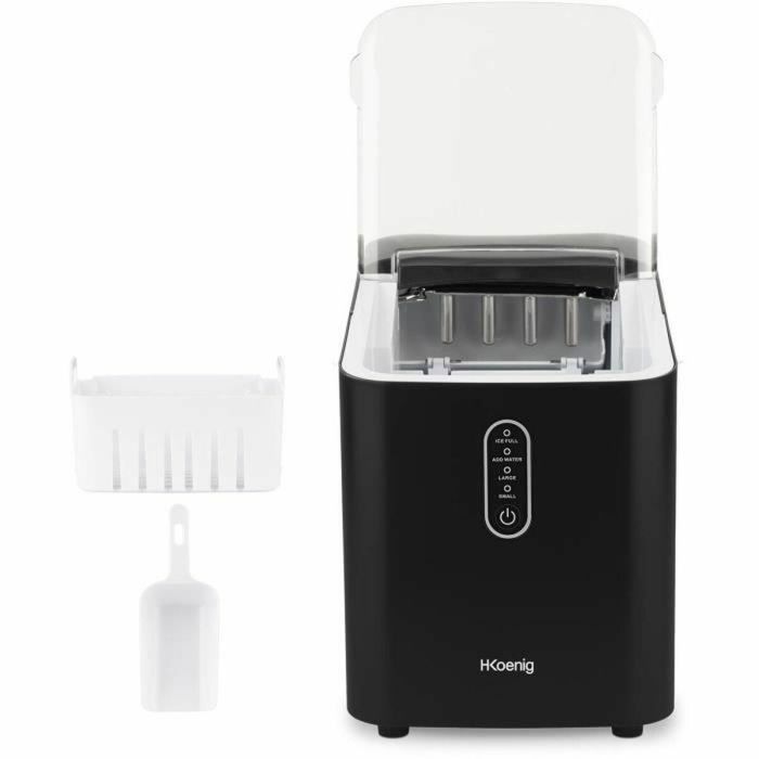 HKoenig KUB14 Máquina de hielo 12 kg/día, 1 L, 120 W, Negro 1 HKoenig KUB14 Máquina de hielo 12 kg/día, 1 L, 120 W, Negro 1