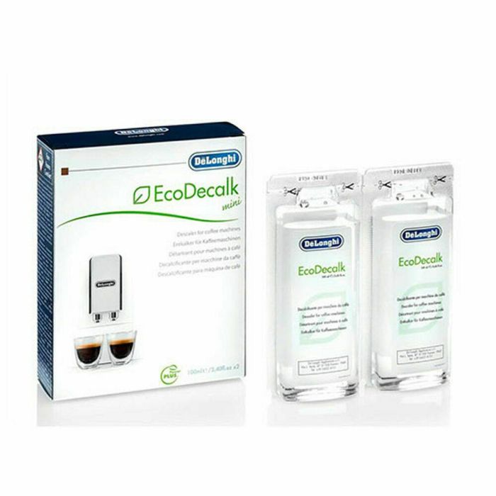 Descalcificador DeLonghi EcoDecalk 2x100ml 2 x 100 ml Descalcificador para Cafeteras