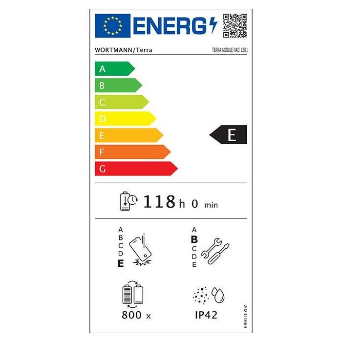 Wortmann TERRA PAD 1201 12.6" 8GB/256G/LTE/Android 14 3