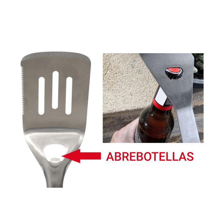 Pala Barbacoa Acero Algon Bbq (12 Unidades) 3 Pala Barbacoa Acero Algon Bbq (12 Unidades) 3