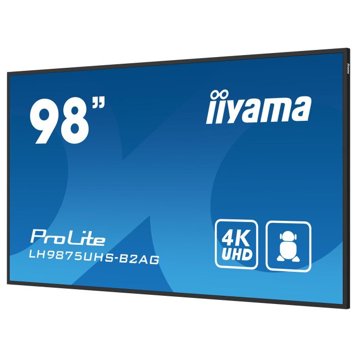 IIYAMA LH9875UHS-B2AG 247.7cm(97.5") 4K UHD IPS LED 3840x2160 3xHDMI DP DVI Wifi 24/7 16