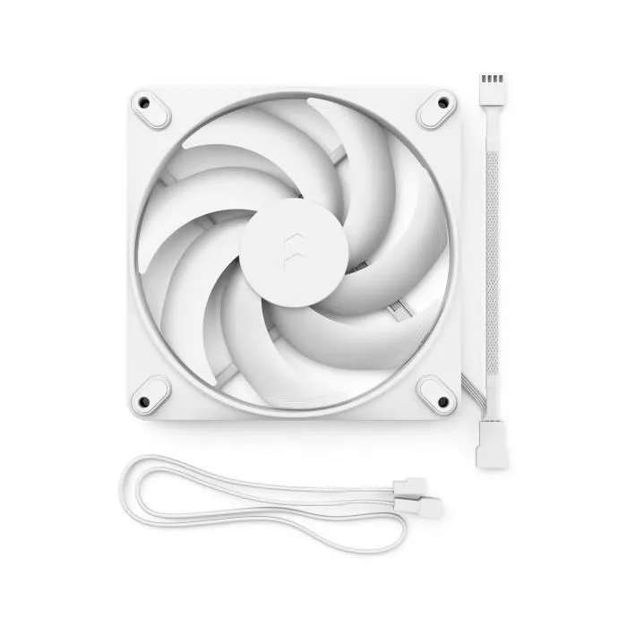 Fractal Design FRA7340172708872 Ventilador para PC Momentum 14 FDB Control PWM Aspas barridas con reducción de ruido Blanco 1