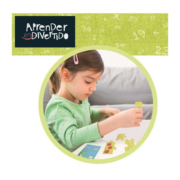 Juego aprender es divertido los números con 40 piezas encajables 7 Juego aprender es divertido los números con 40 piezas encajables 7