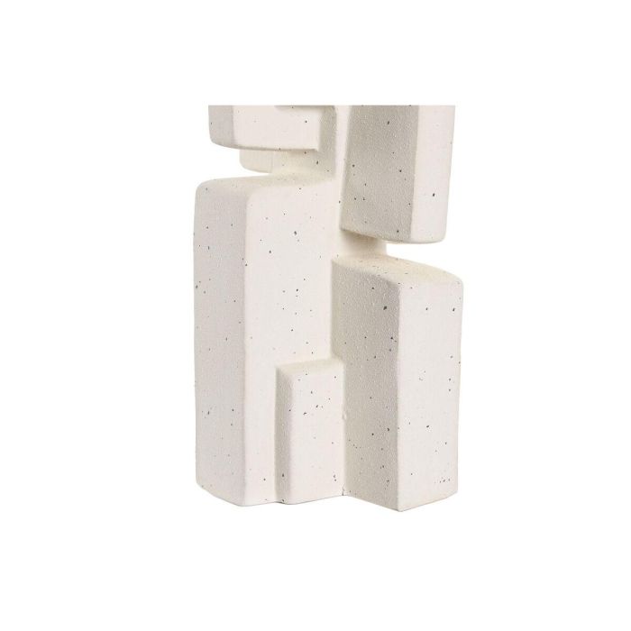 DKD Home Decor Lámpara Sobremesa Urban Cerámica Poliéster Crudo 38x66x38 cm E27 Abstracta Geométrica 2 DKD Home Decor Lámpara Sobremesa Urban Cerámica Poliéster Crudo 38x66x38 cm E27 Abstracta Geométrica 2