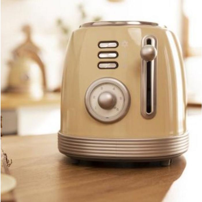 Cecotec Vintage 800 Tostadora 2 rebanadas 850 W Amarillo 3 Cecotec Vintage 800 Tostadora 2 rebanadas 850 W Amarillo 3