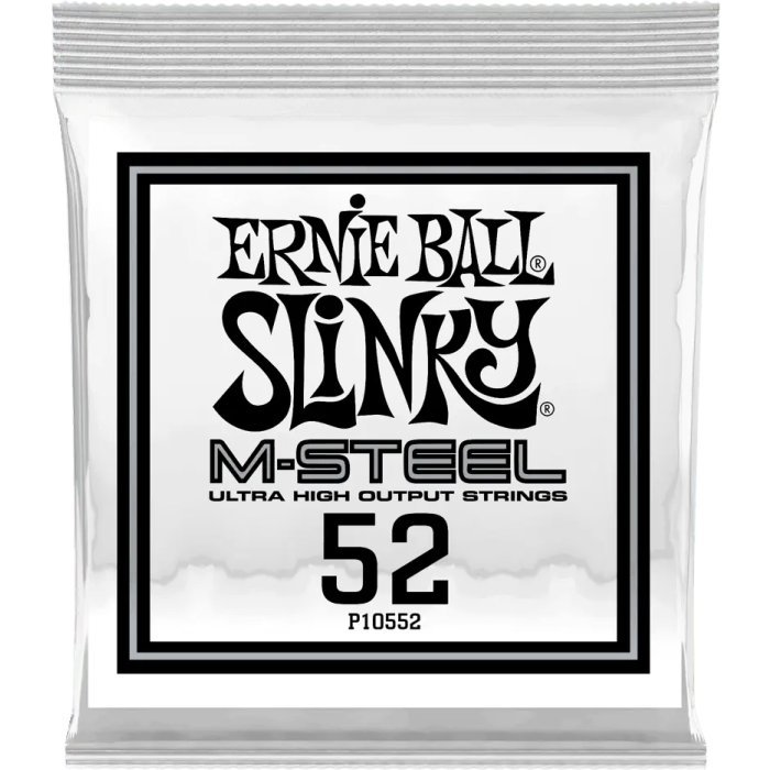 Ernieball Cuerda Eléctrica Slinky M-Steel .052 0 Ernieball Cuerda Eléctrica Slinky M-Steel .052 0
