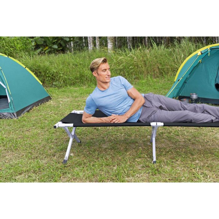 Bestway Cama de Aluminio Peso Maximo 110 kg 190x64x42 cm Camping 68065 1 Bestway Cama de Aluminio Peso Maximo 110 kg 190x64x42 cm Camping 68065 1