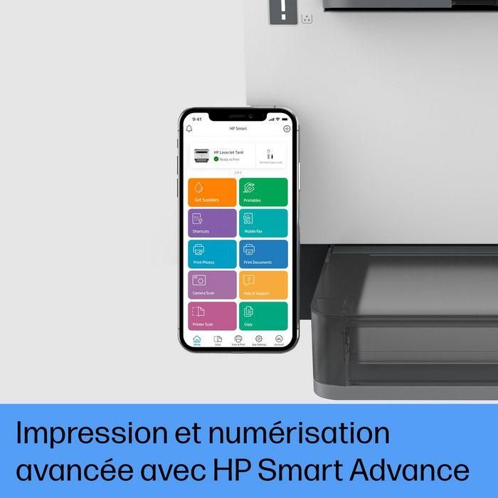 HP LaserJet Tank MFP 2604dw - Impresora multifunción láser, WiFi, Tanque de tóner recargable 10