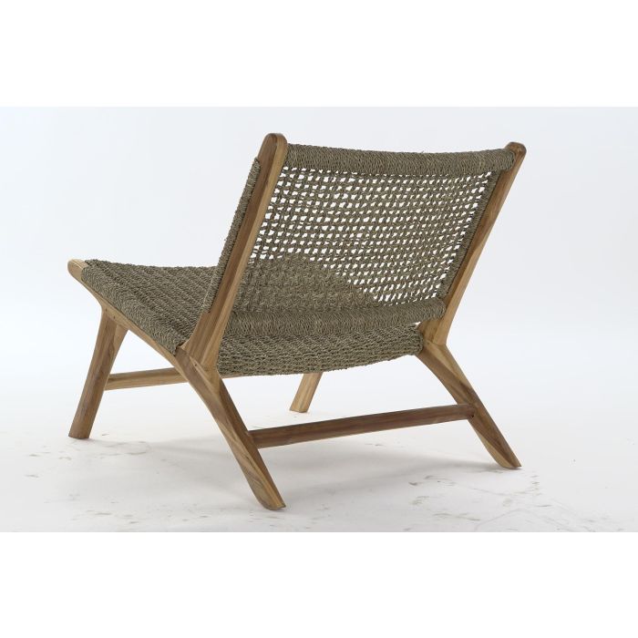 Butaca DKD Home Decor Marrón Natural Madera Teca 65 x 80 x 68 cm 6 Butaca DKD Home Decor Marrón Natural Madera Teca 65 x 80 x 68 cm 6