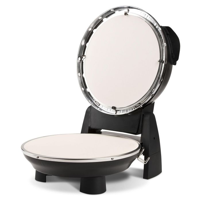 G3 Ferrari Horno para Pizza Napoletana, Negro, 1200 W, 31 cm, Piedra, 400 °C, con Temporizador, Libro de Recetas y Utensilio