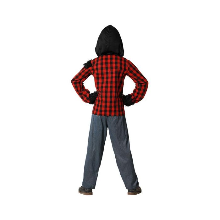 Disfraz Infantil Hombre Lobo con Camiseta y Pantalón 2