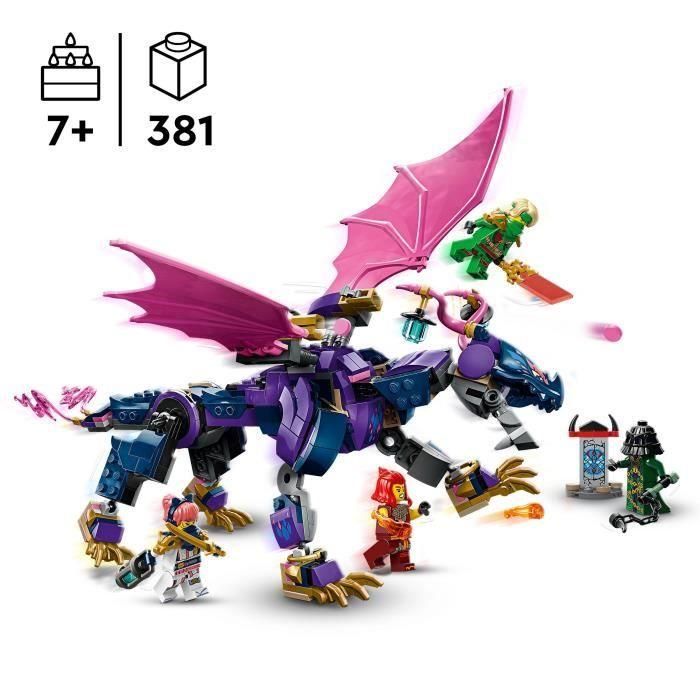 LEGO 71842 Dragón Maestro Rontu Ninjago | Set de Construcción Articulado 4 Minifiguras El Renacer de los Dragones +7 años 1 LEGO 71842 Dragón Maestro Rontu Ninjago | Set de Construcción Articulado 4 Minifiguras El Renacer de los Dragones +7 años 1