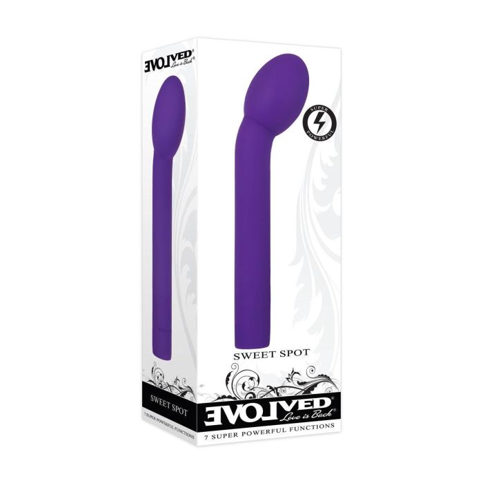Vibrador Punto G Evolved Morado 8 Vibrador Punto G Evolved Morado 8