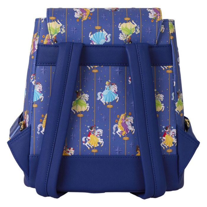 Mochila Carousel Princesas Disney Loungefly 26cm 3