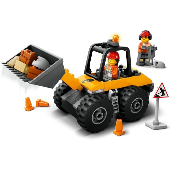 LEGO 60450 City Cargadora con Ruedas Amarilla, Set de Construcción de Juguete para Niños +4 Años con Excavadora, Pala y Minifiguras 3 LEGO 60450 City Cargadora con Ruedas Amarilla, Set de Construcción de Juguete para Niños +4 Años con Excavadora, Pala y Minifiguras 3