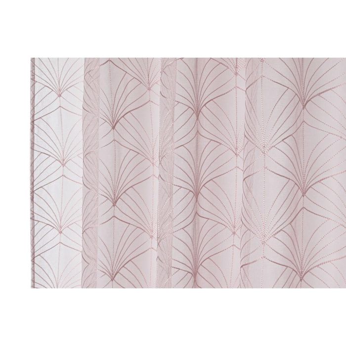 Cortina Urban DKD Home Decor Rosa Palo 260 x 140 cm 2