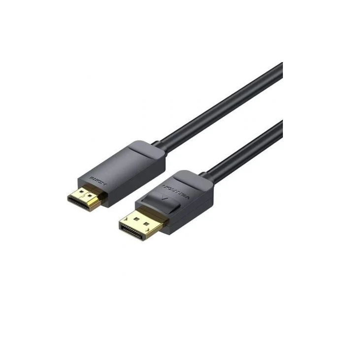 Vention HAGBI Cable Conversor DisplayPort Macho a HDMI Macho 4K 3m Negro