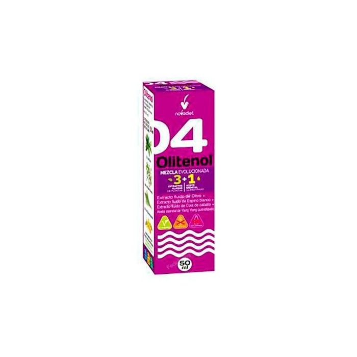 NOVADIET Olitenol+ Aceite Esencial Ylang Ylang, Olivo y Espino Blanco - Complemento Relajante para Tensión Arterial - 50 ml