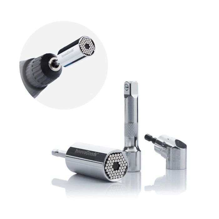Llave de Vaso Universal con Accesorios Uniscrew InnovaGoods Llave de Vaso Universal con Accesorios Uniscrew InnovaGoods