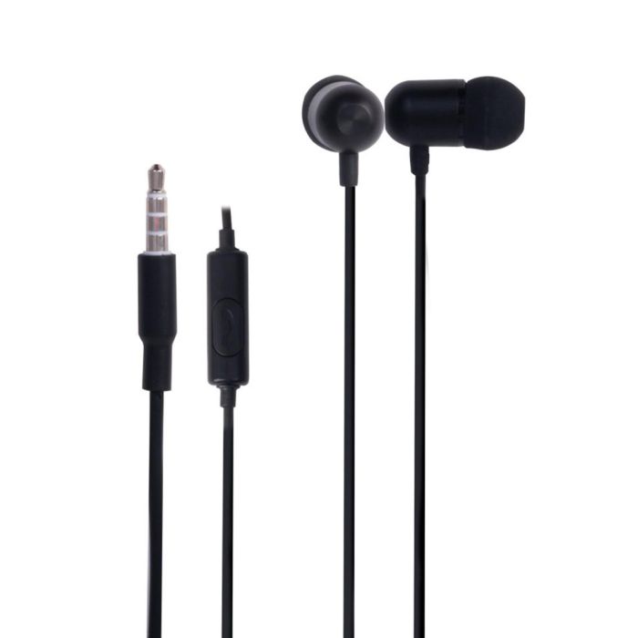 Fonestar Auriculares X3 Intraurales con Micrófono, Control Remoto, Almohadillas de Silicona 3 Tamaños, Negro 0 Fonestar Auriculares X3 Intraurales con Micrófono, Control Remoto, Almohadillas de Silicona 3 Tamaños, Negro 0