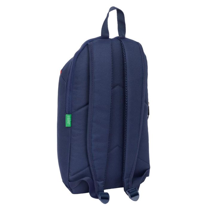 Mochila Casual Benetton Flag Azul marino 22 x 39 x 10 cm 1