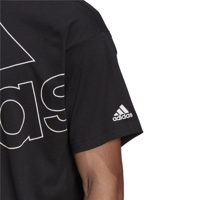 Camiseta de Manga Corta Hombre Adidas GK9422 Negro (M)