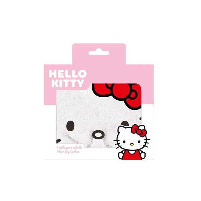 Hello Kitty Toalla de Cabello Rosa para Niños 22.0 x 12.0 x 2.0 cm (Edad +3 Años) Hello Kitty Toalla de Cabello Rosa para Niños 22.0 x 12.0 x 2.0 cm (Edad +3 Años)
