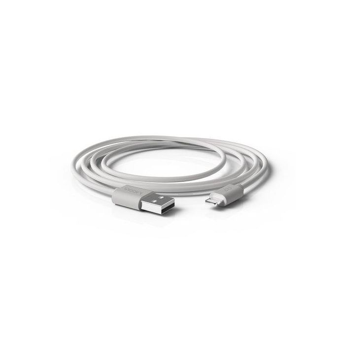 Groovy Cable USB 2.0 a Apple Lightning 1 metro blanco para carga y sincronización de dispositivos Apple