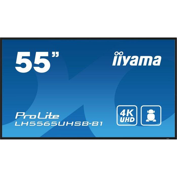 iiyama 55" UHD IPS Panel Profesional 800 nits Android 11 para Digital Signage Vertical/Horizontal 24/7 1 iiyama 55" UHD IPS Panel Profesional 800 nits Android 11 para Digital Signage Vertical/Horizontal 24/7 1