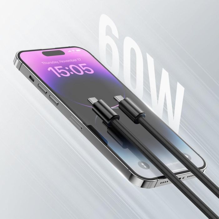 4smarts USB-C Handykette Necklace PhonoLace. schwarz 6