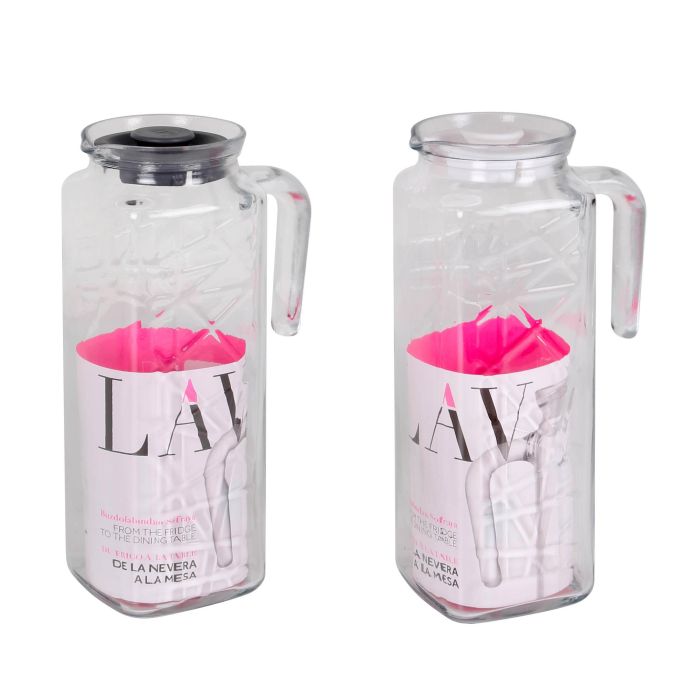 Lav Jarra C/Tapa 1.2L Line 12.5x8x24 cm (6 Unidades) 6