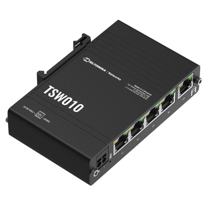 Teltonika Networks TSW010 DIN RAIL SWITCH Teltonika Networks TSW010 DIN RAIL SWITCH
